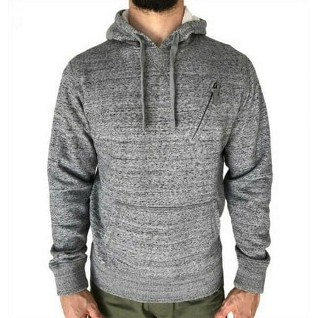 Hawke & Co. Knit Hoodie - Gray - XL