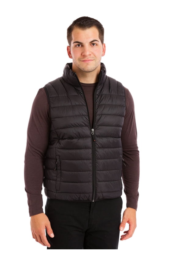 Mens Brooklyner 2.0 Prima Loft Packable Quilted Vest, Black, Medium