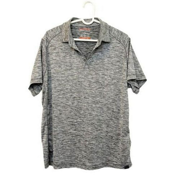Hawke & Co Men's Gray Sportswear Polo( Slate, Large)