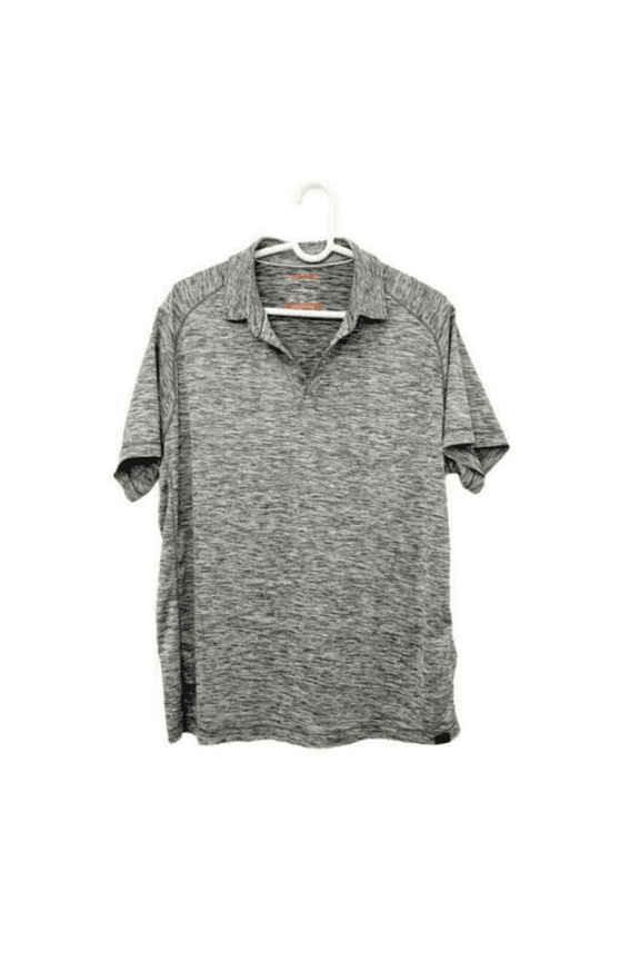 Hawke & Co Men's Gray Sportswear Polo (Slate, XX-Large)