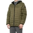 thumbnail image 1 of Hawke & Co Mens Sherpa-Lined Puffer Jacket Olive Size Medium- Insulated, 1 of 3