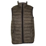 Hawke Co. Outfitter Mens Brown Black Reversible Puffer Vest XS