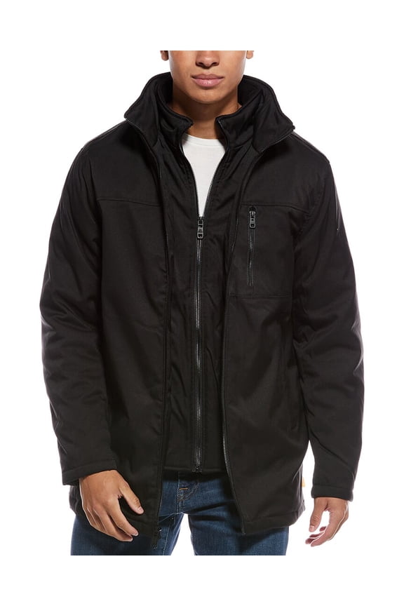 Hawke & Co mens Commuter Jacket, l, Black