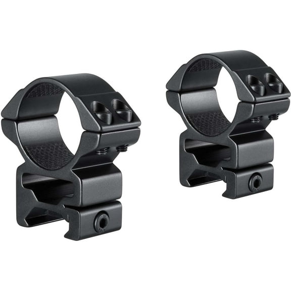 Hawke Sport Optics Match Series Weaver Scope Rings - 2 Pieces, 30mm, High, Black