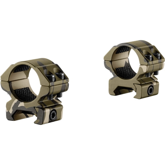 Hawke Sport Optics 1in Riflescope Weaver Ring Mount, 2 Piece, Low, Mossy Oak Bottomland