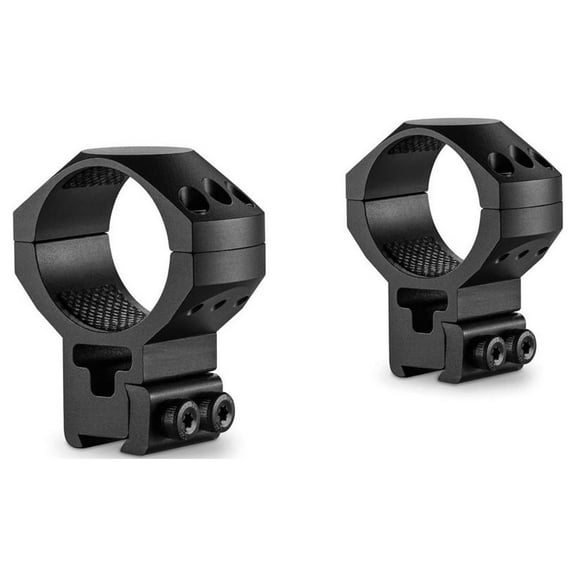 Hawke Sport Optics 34mm Match Mounts w/ Nut - 2-Pieces, 9-11mm, High, Black