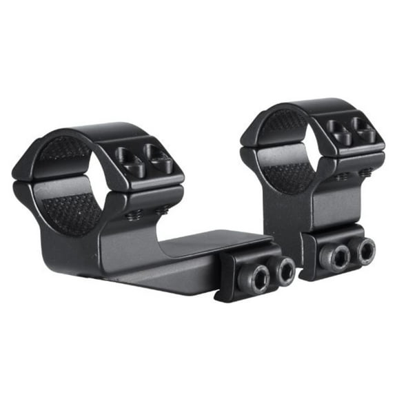 Hawke Sport Optics Dovetail 1in High 2in Extension Rings - 2-Pieces, Black