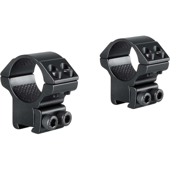 Hawke Sport Optics Dovetail Match Series Rifle Scope Rings - 2-Pieces, 1in, Medium, Black