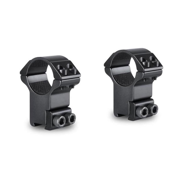 Hawke Optics Match Scope Ring Mounts, 30mm, Medium, Black, Double Screw - 22107