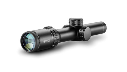Hawke Sport Optics Frontier 30 Rifle Scope, 1-6x24mm, 30mm Tube, SFP, Circle Dot