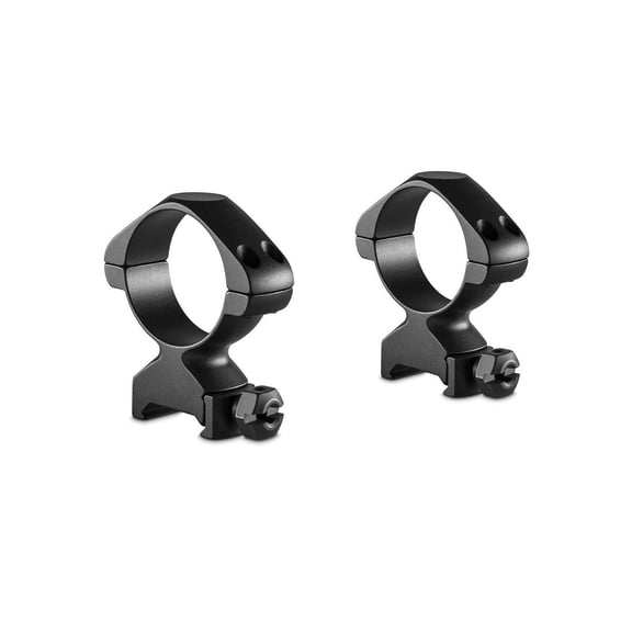 Hawke Sport Optics Precision Steel 34mm Rings Weaver w/ Nut - 2-Pieces, Medium, Black