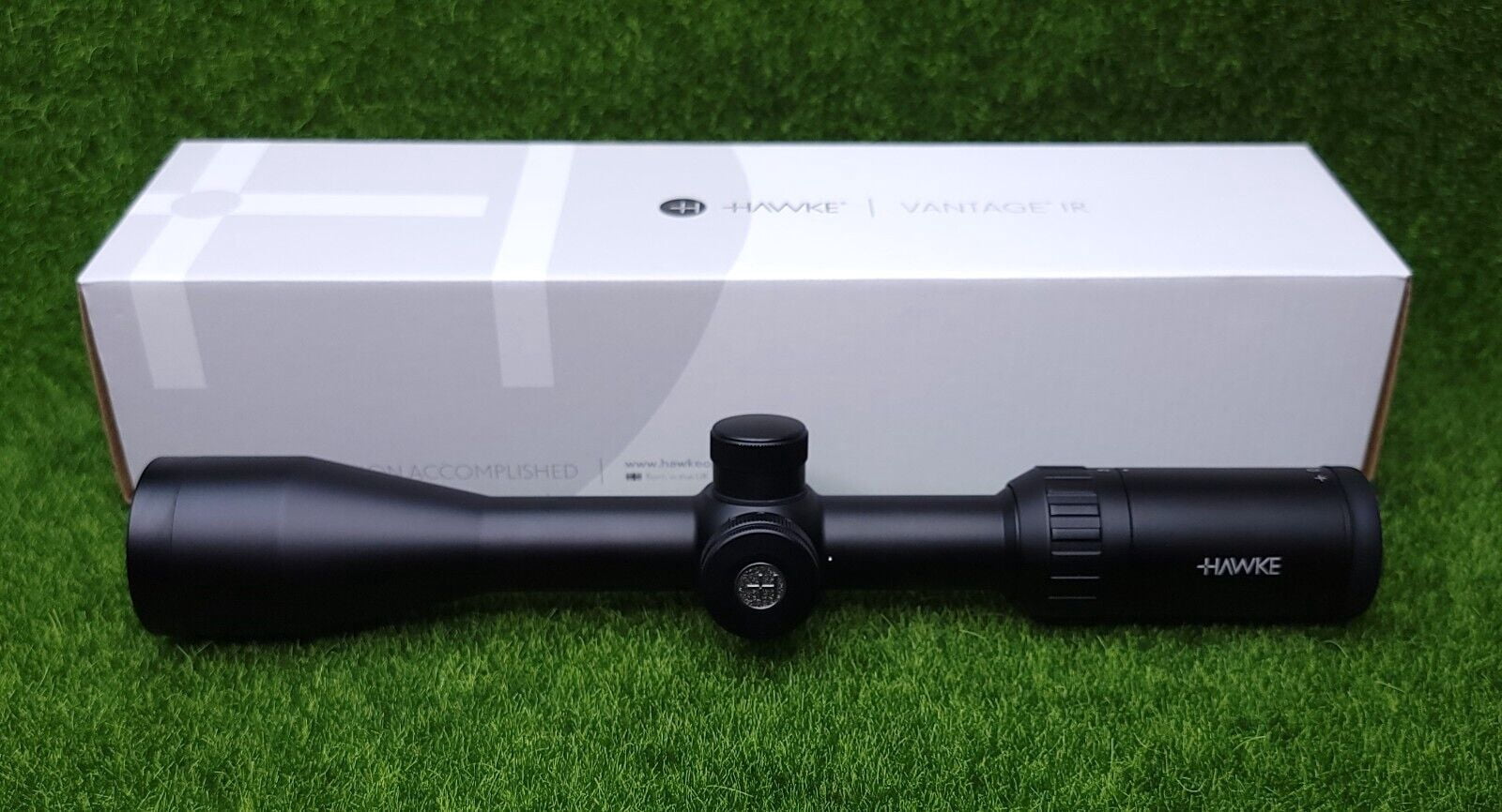 Hawke Sport Optics Vantage 3-9x40 Mil Dot IR Riflescope, Black