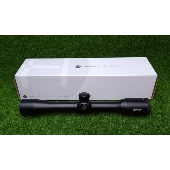 Hawke Vantage 4x32 Mil Dot Reticle Riflescope, Black, 1" Tube, 1/4 MOA - 14101