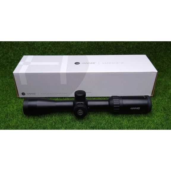 Hawke Vantage IR 2-7x32mm Riflescope w/ SFP Illuminated Mil-Dot Reticle, Matte Black - 14209