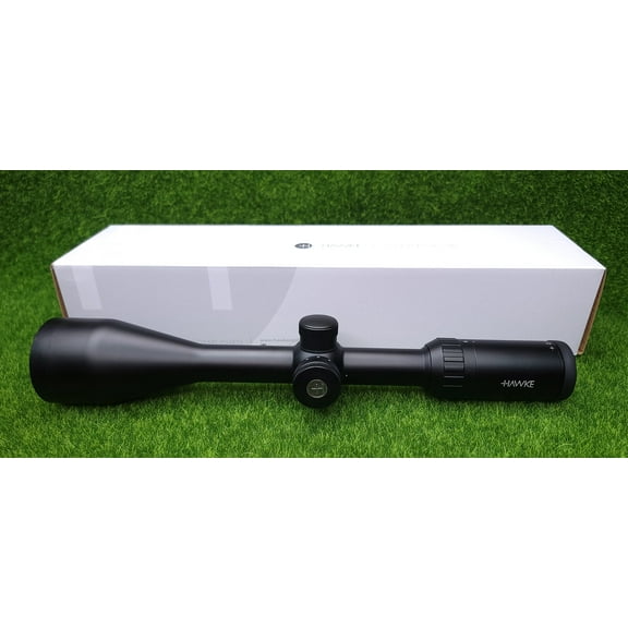 Hawke Sport Optics Vantage Rifle Scope, 4-12x50mm, 1in Tube, SFP, Mil Dot IR Reticle, Black