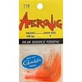 thumbnail image 1 of Hawken AJM18119 Aerojig Marabou Jig 1/8 oz, 1 Hook, Orange, 1 of 1