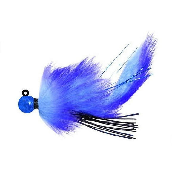 Hawken Fishing, Aerojig Twitching Jig, Hard Bait Fishing Lure, Blue, 3/8 oz