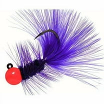 Hawken WB11615 Woolly Bugger Jig 1/16 oz, Hot Pink/Purple
