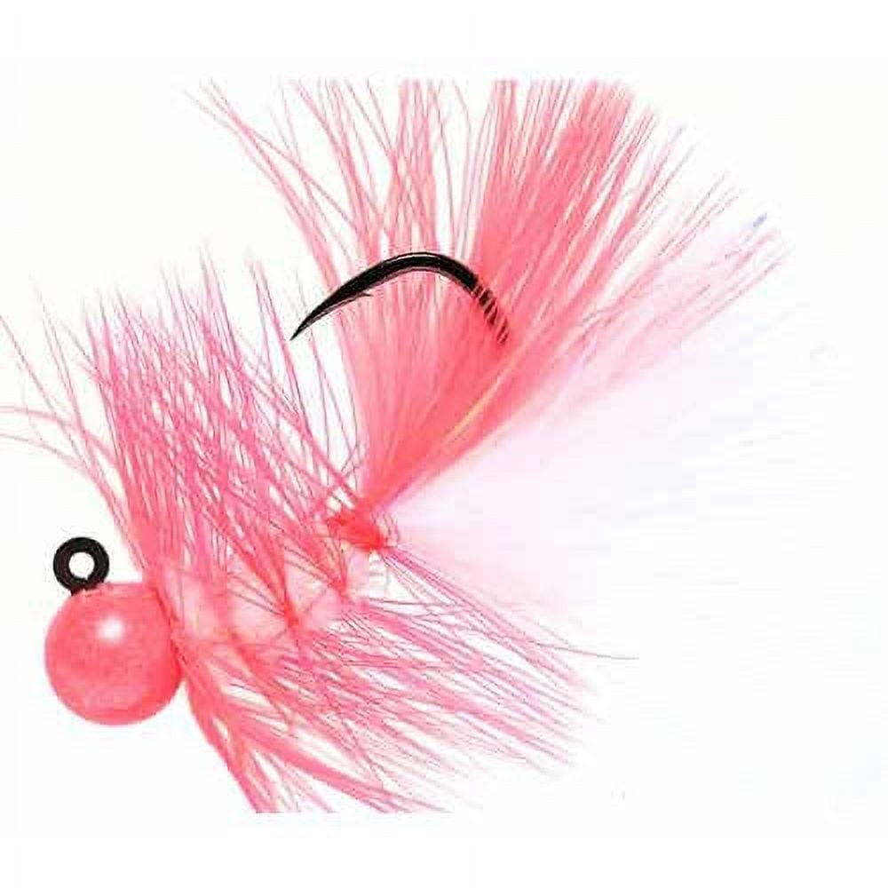 Pink Humpy Jigs Hawken WB18014 Woolly Bugger Jig 1/8 oz, Pink - Walmart.com
