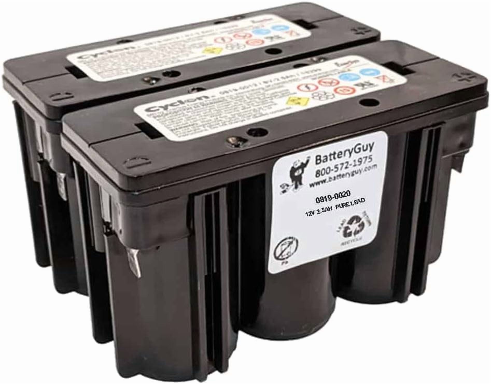 Hawker/Cyclon/Enersys 0819-0020 Battery | 12v 2.5Ah Emergency Light ...