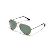 Hawkers - Polarized Hawk Gold Green One Size UV400 Unisex Sunglasses