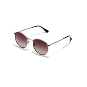 Hawkers - Polarized Moma Midtown Gun Metal Brown One Size UV400 Unisex Sunglasses