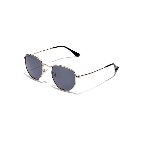 Hawkers - Polarized Sixgon Drive Gold Grey One Size UV400 Unisex Sunglasses