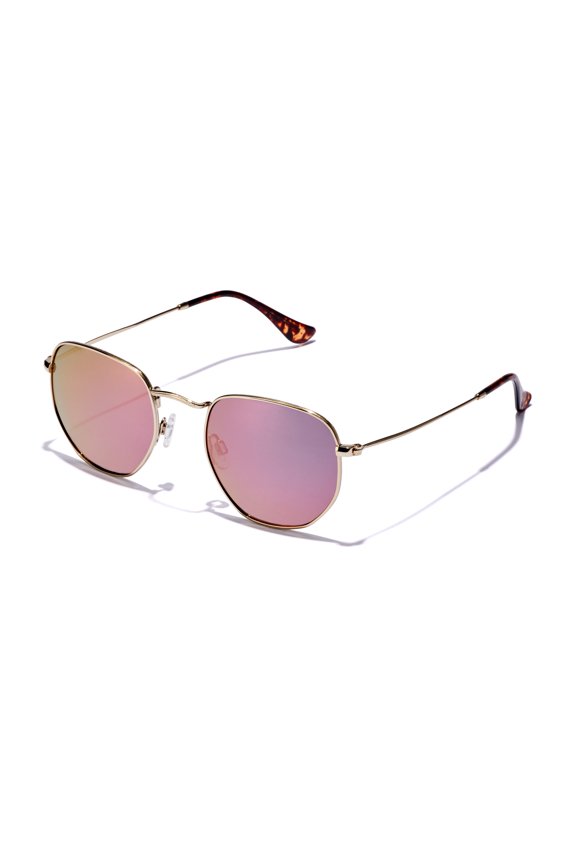 - Polarized Sixgon Drive Gold Purple One Size UV400 Unisex Sunglasses