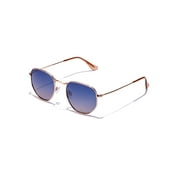 Hawkers - Polarized Sixgon Drive Rose Gold Blue One Size UV400 Unisex Sunglasses