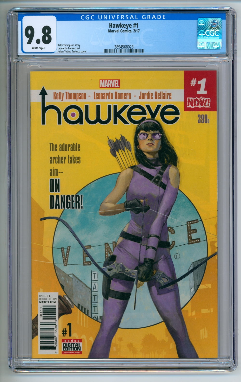 Hawkeye #1 - CGC 9.8 Comic Book