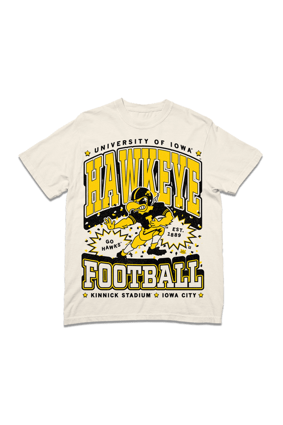 Hawkeye Football Max Collegiate Heavyweight TShirt Trending Tee Best Gift Shirts