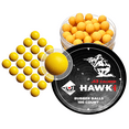 thumbnail image 1 of Hawki .43 Cal Reusable Training Soft Rubber Balls 100 pack (Yellow), 1 of 8