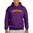 thumbnail image 1 of Hawkins 1983 Golden Yellow Hoodie Men -Smartprints Designs, Male 4X-Large, 1 of 4