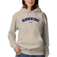 thumbnail image 1 of Hawkins 1983 Navy Blue Hoodie Women -Smartprints Designs, Female XX-Large, 1 of 4