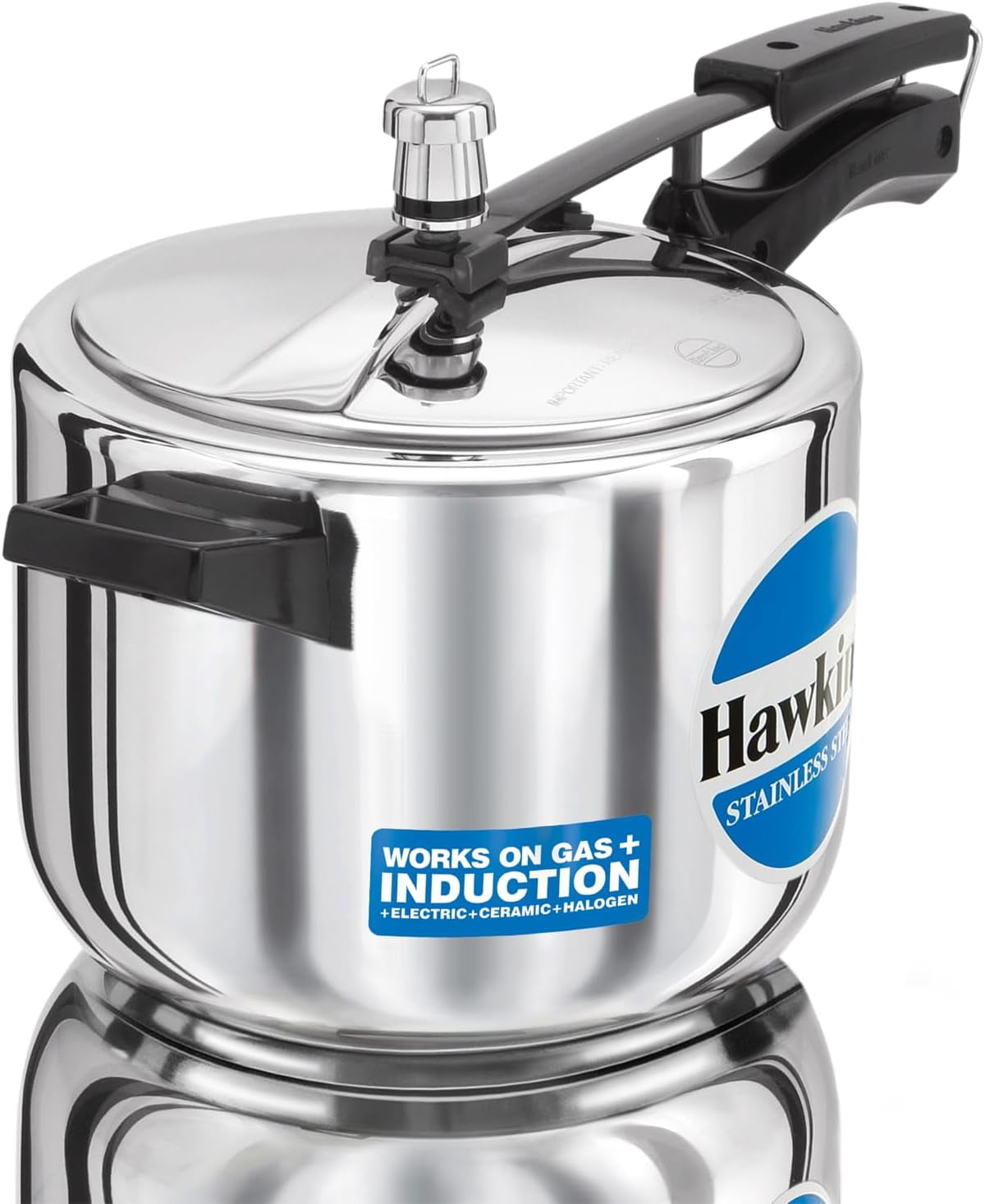 Hawkins Stainless Steel 5 L Induction Compatible Pressure Cooker (HSS50) main image 1