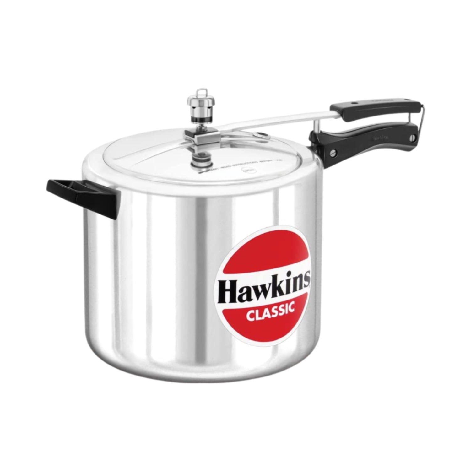 Hawkins Classic 10L Silver Aluminum Pressure Cooker with Matte Finish