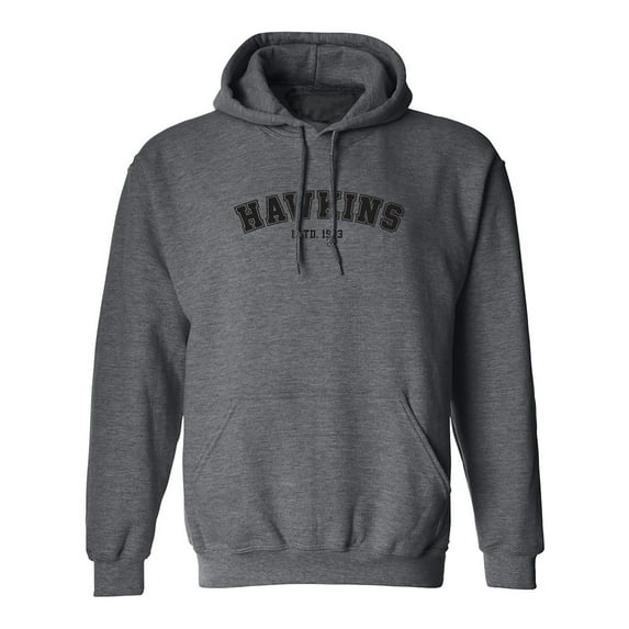 Hawkins ESTD.1983 Adult Hooded Sweatshirt