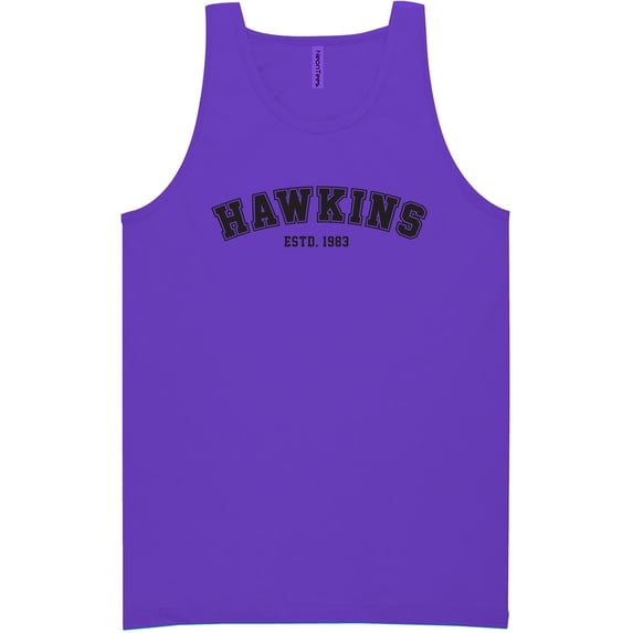 Hawkins ESTD.1983 Neon Tank Top