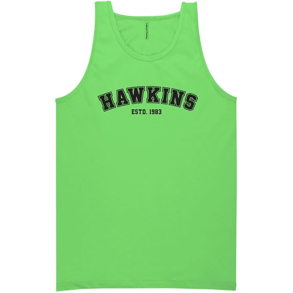 Hawkins ESTD.1983 Neon Tank Top
