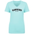 thumbnail image 1 of Hawkins ESTD.1983 Womens V-Neck T-Shirt, 1 of 3