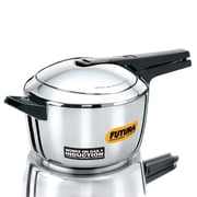 Hawkins Futura Inner Lid Stainless Steel Induction Compatible Pan Cooker Silver