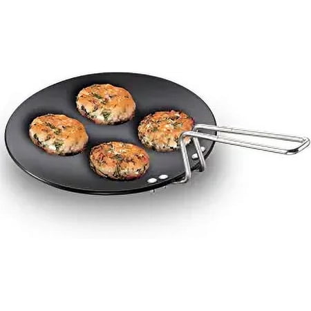 Hawkins Futura L-58 Hard Anodized Concave Griddle Tava, 9.5-Inch Diameter