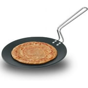 Hawkins Futura Non-Stick Concave Tava Griddle 10 in with Steel Handle
