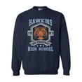 thumbnail image 1 of Hawkins Go Tigers High School 1983 AV Club Parody Funny DT Crewneck Sweatshirt, 1 of 2