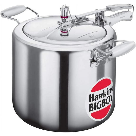 Hawkins HA18L Classic Aluminum Pressure Cooker, 18-Liter