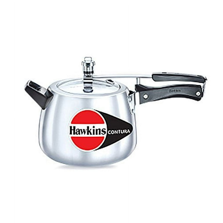 Hawkins Hc50 Contura 5-Liter Pressure Cooker Small Aluminum
