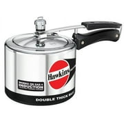 Hawkins Hevibase IH30 3-Litre Induction Pressure Cooker, Small, Silver