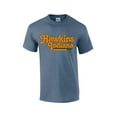 thumbnail image 1 of Hawkins Indiana 1983 Upside Down TV Show Mens Short Sleeve T-shirt Graphic Tee-Heather Indigo-xl, 1 of 4