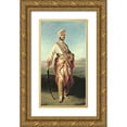 thumbnail image 1 of Hawkins, Janet 9x14 Gold Ornate Wood Framed with Double Matting Museum Art Print Titled - Portrait of The Maharajah, 1 of 4