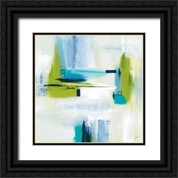 Hawkins, Julie 12x12 Black Ornate Wood Framed with Double Matting Museum Art Print Titled - Like You Do